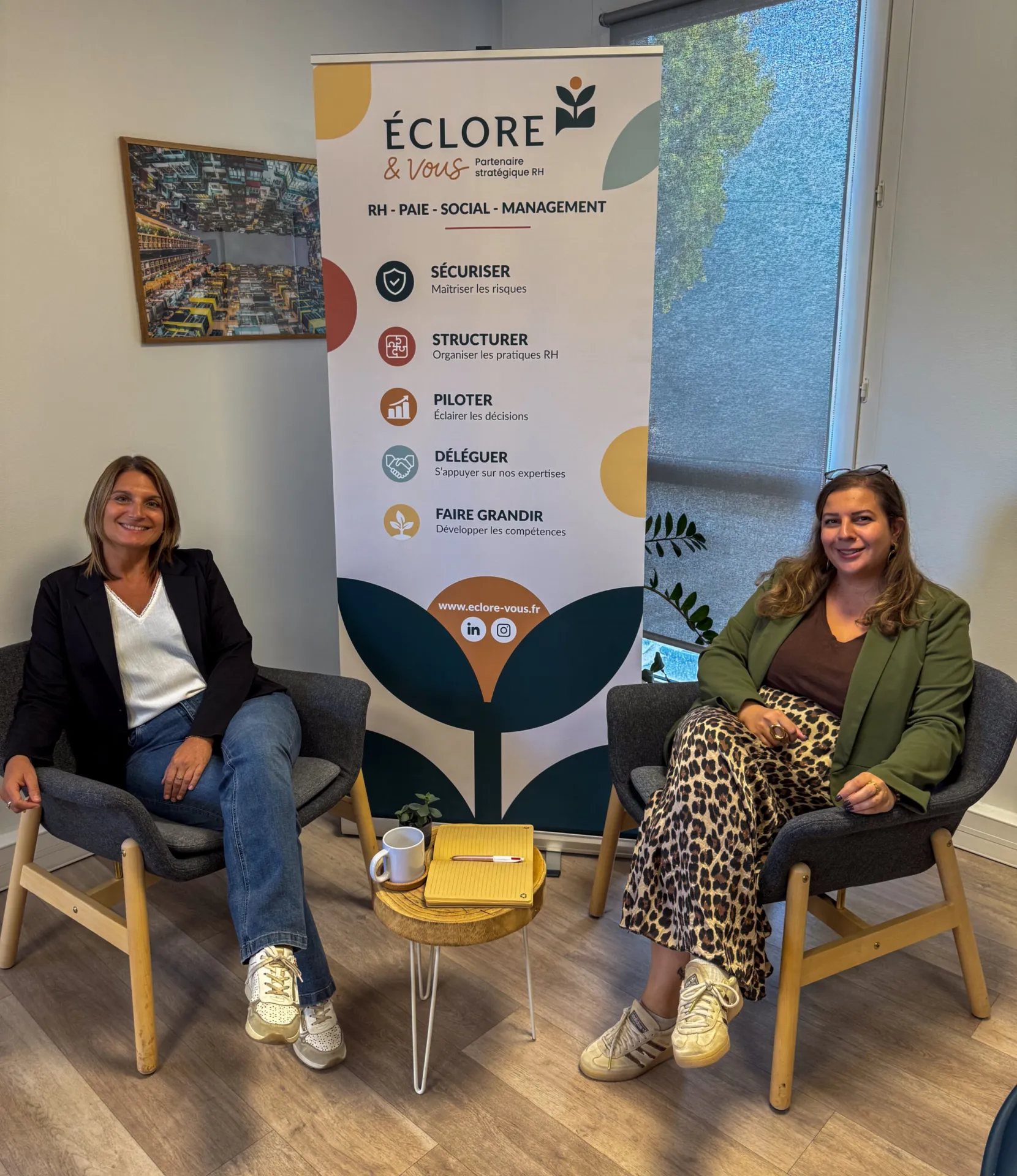 Karine Bon et Audrey Chevalier